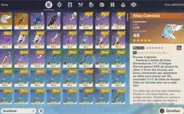 AR22 - Zhongli com Lança Prismática + Atlas Celestial