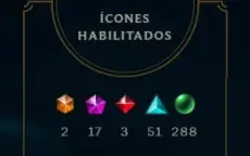 Conta League of Legends com 13K RP