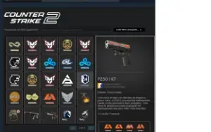 CONTA STEAM COM CS 2!! | SKINS | MODO ESPECIAL | MEDALHAS 