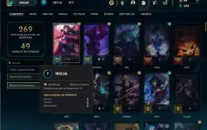 Bronze 4 com 130 Champs e 113 Skins ( Mais de 15 Jogos )
