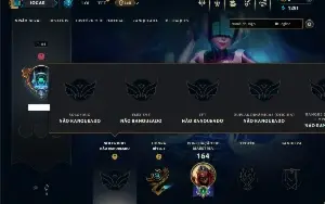 Unranked com 55 Champs e 13 Skins