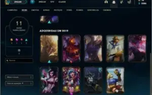 Conta diamante 1 mais barata do site com 33 champs e 11 skin