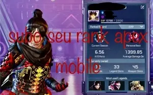 Subo seu Rank no Apex Mobile