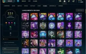 Conta de LoL com Vayne ladra de almas e muito mais