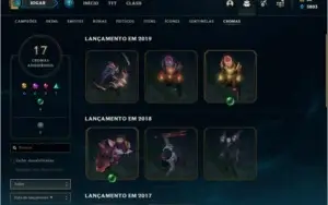 Conta de LoL com Vayne ladra de almas e muito mais