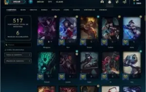 Conta de LoL com Vayne ladra de almas e muito mais