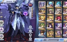Conta lvl 55 serv A-130 Saint Seiya Awakening