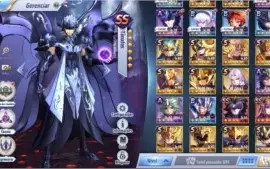 Conta lvl 55 serv A-130 Saint Seiya Awakening