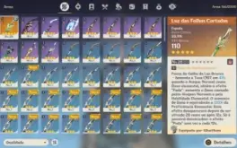 AR10 Alhaitham + Luz das folhas cortadas (Arma)