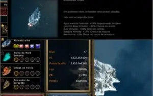 Conta Seafight, Barão com fenda, Full recursos e receitas