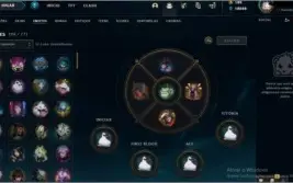 CONTA DE LOL COM MUITA COISA