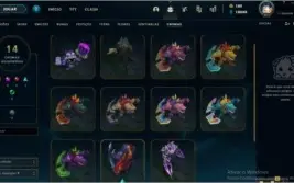 CONTA DE LOL COM MUITA COISA