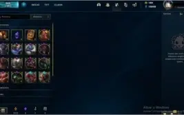 CONTA DE LOL COM MUITA COISA