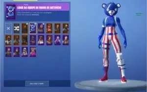 CONTA DE FORTNITE COM PACOTE GALAXY