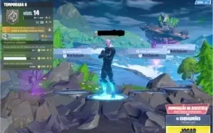 CONTA DE FORTNITE COM PACOTE GALAXY
