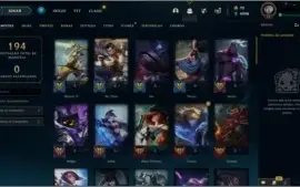 CONTA BRONZE 1 COM VARIAS SKIN E ÍCONES RAROS