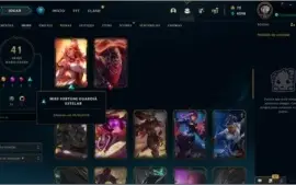 CONTA BRONZE 1 COM VARIAS SKIN E ÍCONES RAROS