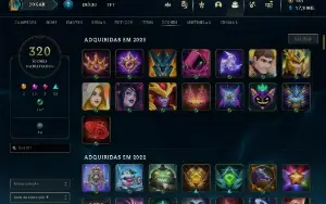 Conta Lol Criada Em 2015, Pra Vender Rapido