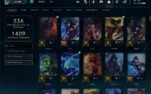Conta Lol Criada Em 2015, Pra Vender Rapido