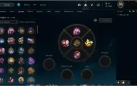 CONTA LOL Diamante 1 +125 campeÃµes +100 skins MMR Bom