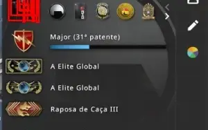CONTA FULL GLOBAL + MEDALHAS
