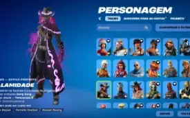 Conta Fortnite: Ikonik, Glow, Viuva Negra, Guerreira Global