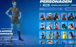 Conta Fortnite: Ikonik, Glow, Viuva Negra, Guerreira Global