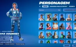 Conta Fortnite: Ikonik, Glow, Viuva Negra, Guerreira Global