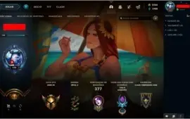 CONTA SEASON 1 - SKINS RARAS - TOP D+