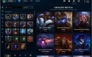 CONTA SEASON 1 - SKINS RARAS - TOP D+