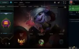 Acc lol Gold 1 solo e flex Com Borda Diamante