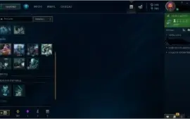 Acc lol Gold 1 solo e flex Com Borda Diamante