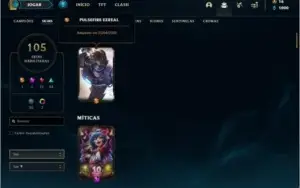 Conta prata 2 com 127 champs e 105 skins TEM 14 Maestrias 7