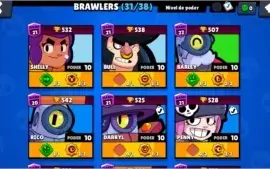 Conta Rara Brawl Stars 15k troféus