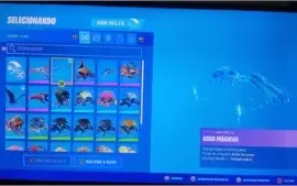 Conta Fortnite c/ Skins + 2.000 vbucks + Salve o Mundo + GTA