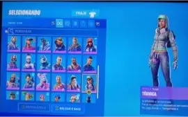 Conta Fortnite c/ Skins + 2.000 vbucks + Salve o Mundo + GTA