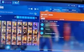 Conta Fortnite c/ Skins + 2.000 vbucks + Salve o Mundo + GTA