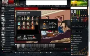 rei do crime--rpg online--conta com mais de 200 créditos