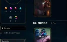 Conta de league of legends- 28 campeões 2 skins unranked