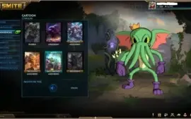 Conta smite, lvl 160, 6 skins T5, + de 1.185 skins, 3xmestre