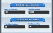 Clash Royale Arena Lendária-LVL11-200K GOLD-17 Lendárias