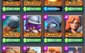 Clash Royale Arena Lendária-LVL11-200K GOLD-17 Lendárias