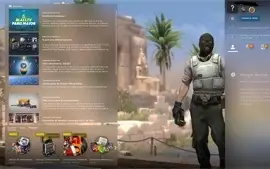 CONTA CSGO 19 ANOS DE SERVIÇO  COM MEDALHA 5/10 ANOS