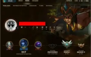 Conta lol Prtata 1 27 pdl ganhando