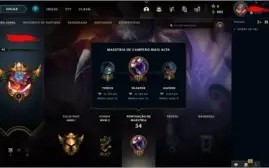 Conta lol gold