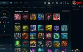 Conta lol gold