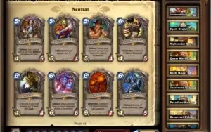Conta Hearthstone c/ todos os Decks do Meta Atual