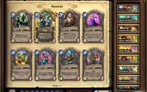 Conta Hearthstone c/ todos os Decks do Meta Atual