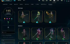  Oportunidade Conta Lol Muitas Prestigios 