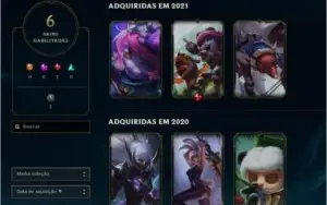 Conta de lol com 15k de rp